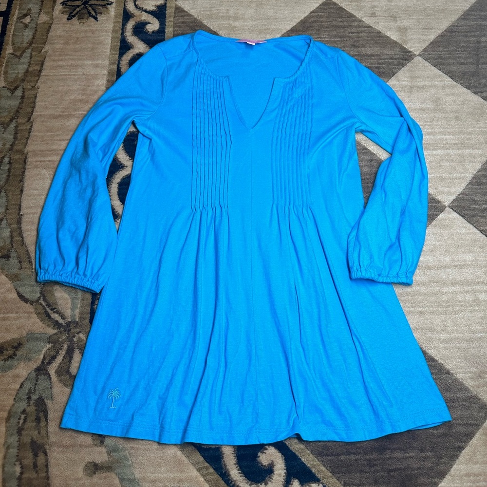 EUC LILLY PULITZER Pintuck top XS